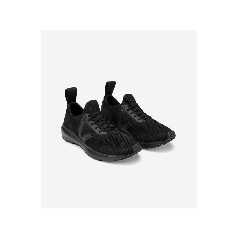 Zapatillas Veja Mujer España - Rick Owens Tenis Negras ES324655